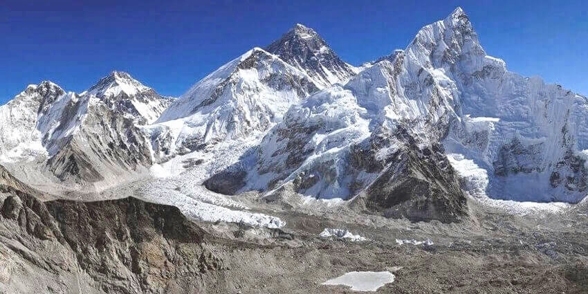 Lobuche - Gorak Shep (5,170 m/16,961ft) - Everest Base Camp (5,364m/17,594ft) - Gorak Shep:  8-9 hrs