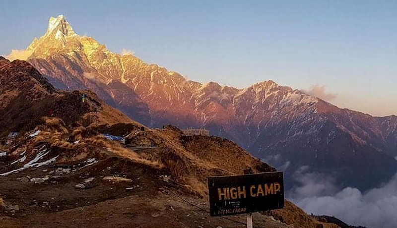Forest camp to High camp (3540m/13600ft): 5-6 hours.