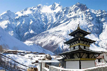 Fly to Jomsom and drive to Muktinath and back to Jomsom (23300m/ 76443.57ft)