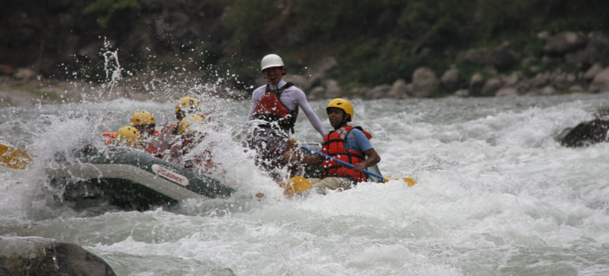 Rafting in Nepal