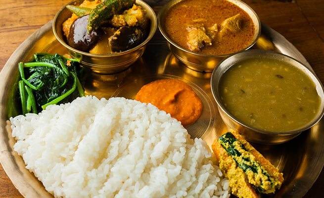 Daily meals Nepalese people have